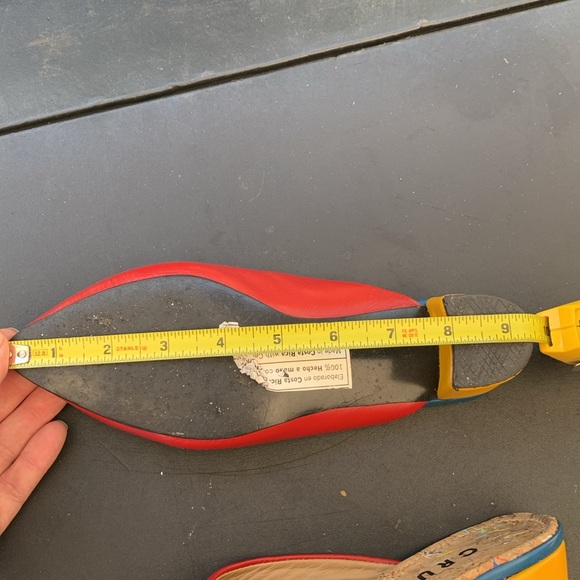 Red Women's Mules - Picture 11 of 15